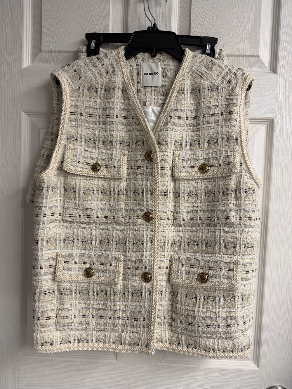 Camelia Sleeveless Tweed Jacket and Cam Tweed Shorts - Picture 8 of 15